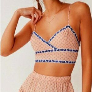 Urban Outfitters Tori Tied Up Bralette Crop Top M NWT
